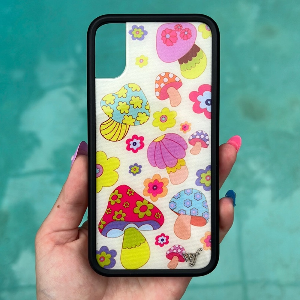 Wildflower Groovy Shroom iPhone Case (X/Xs case)